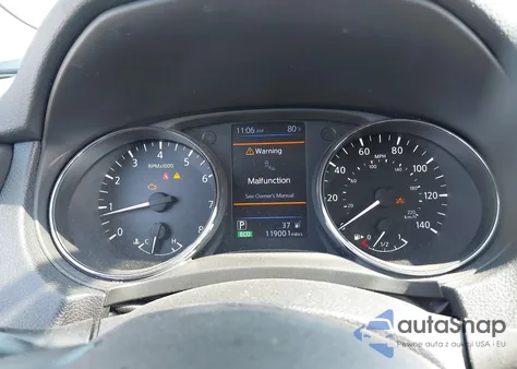 2018 Nissan Rogue Sv z USA, uszkodzony, nr VIN 5N1AT2MT7JC765875